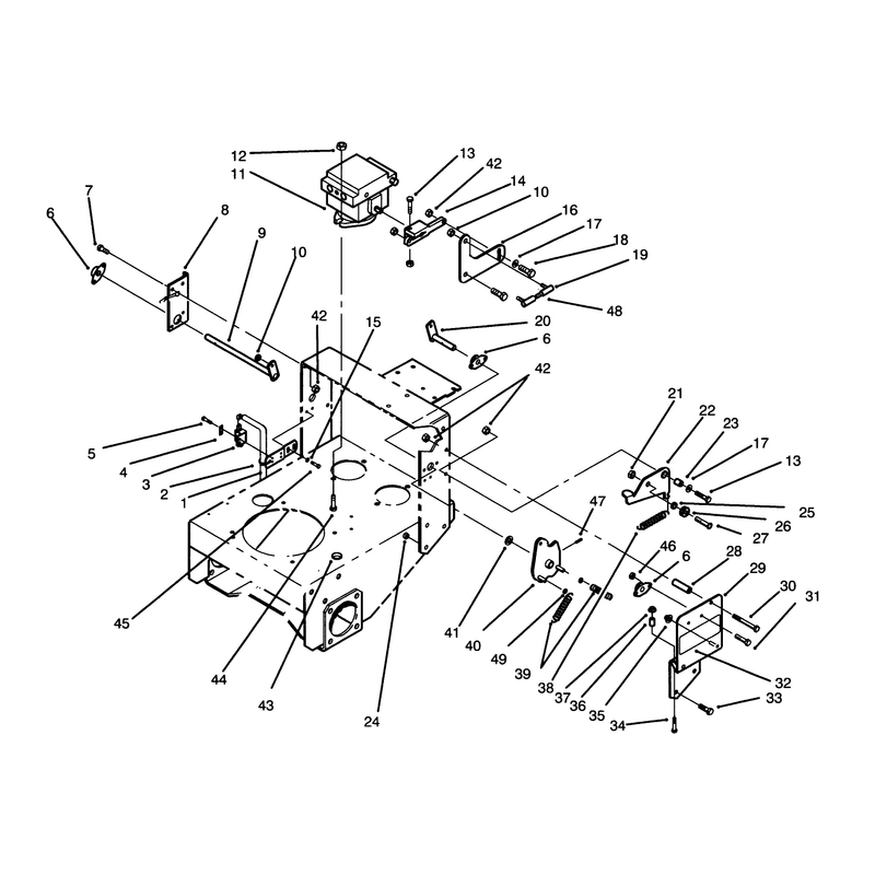Hydraulic Pump and Linkage Assembly
