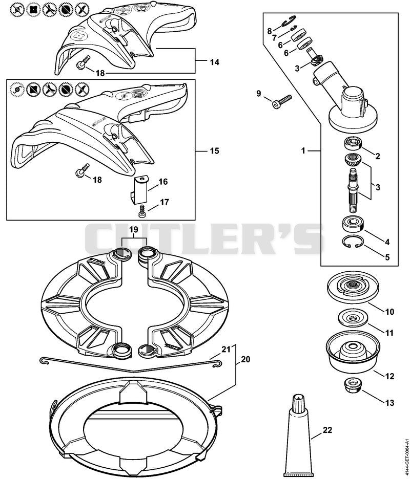 Gear head, Deflector