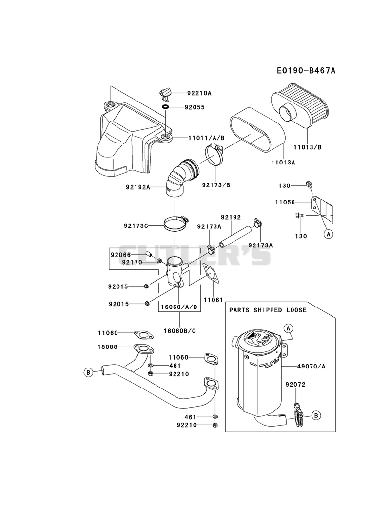 AIR-FILTER/MUFFLER