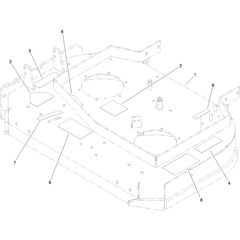 Deck Assembly No. 110-4907