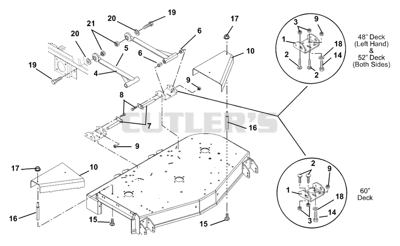 Mounting Arms And Belt Guards