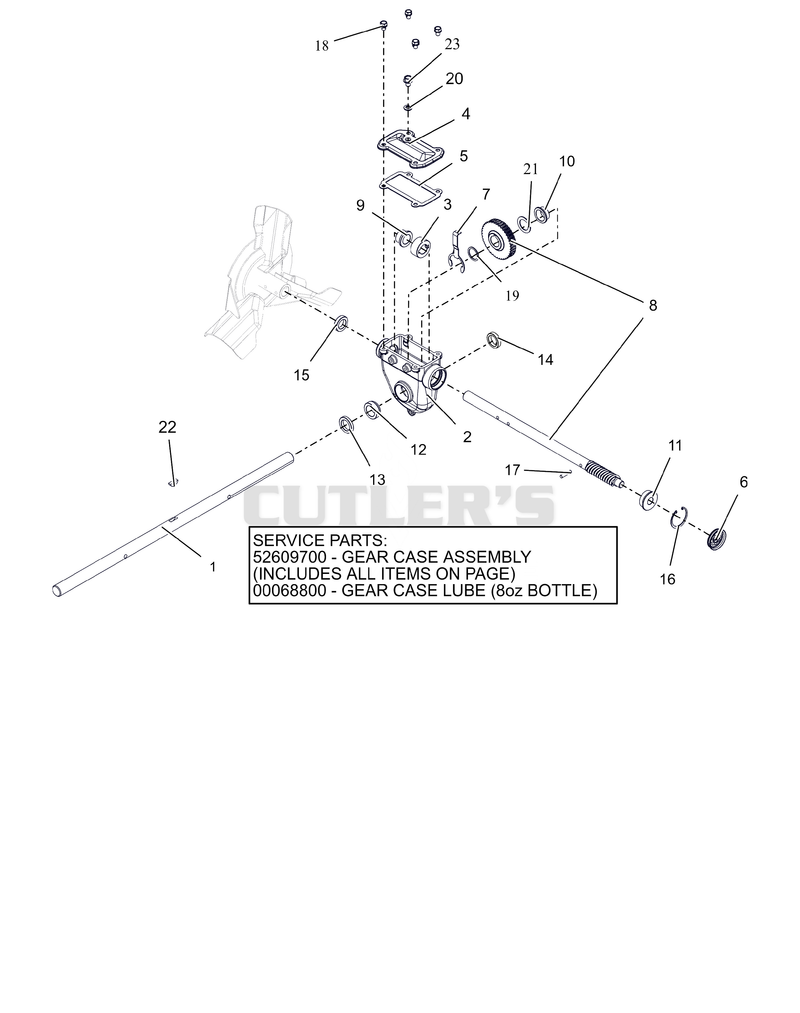 Gear Case - 28"