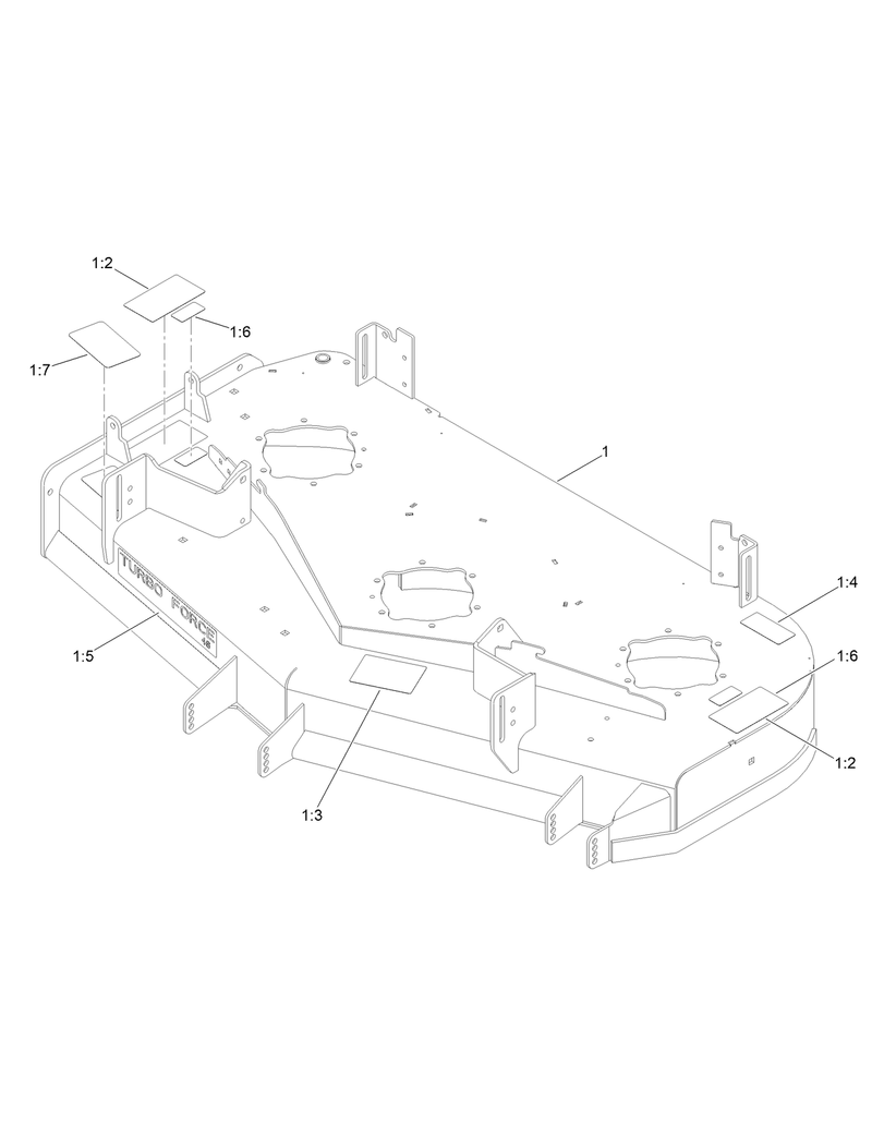 Deck Decal Assembly No 147 7827