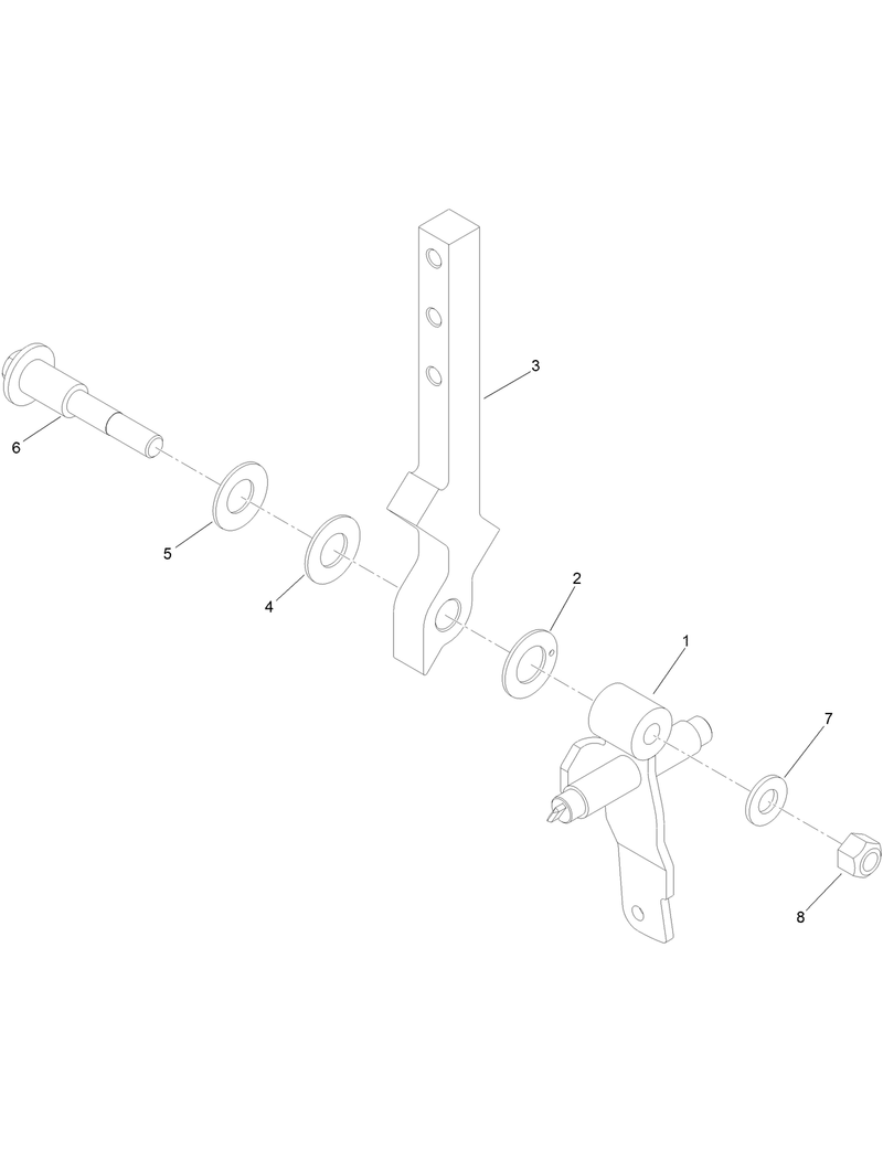 Left Motion Control Assembly No 145 1326