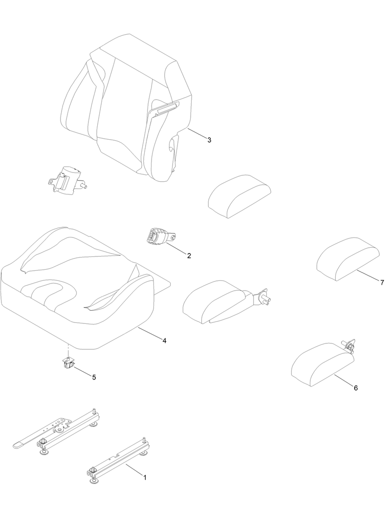 Seat Assembly No 145 8421