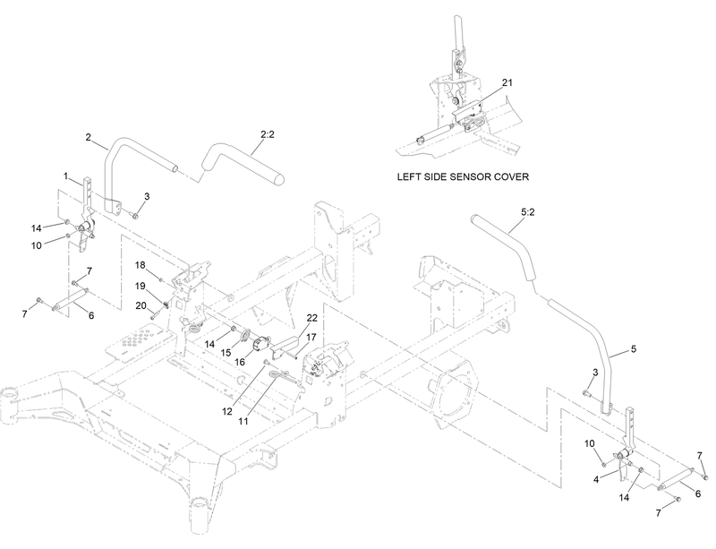 Motion Control and Parking Brake Assembly