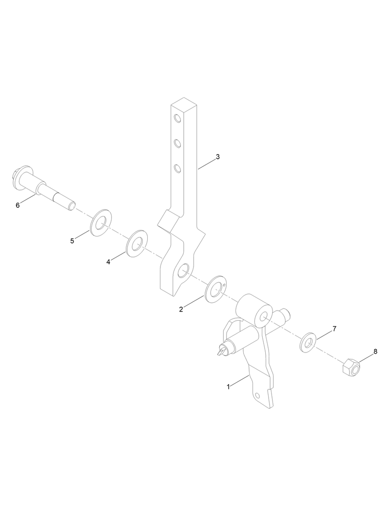 Left Motion Control Assembly No 146 3656