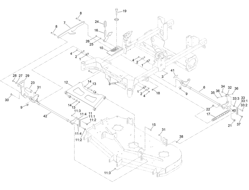 Deck Lift Assembly