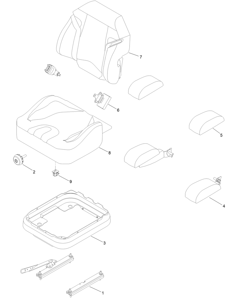 Seat Assembly No 145 8422