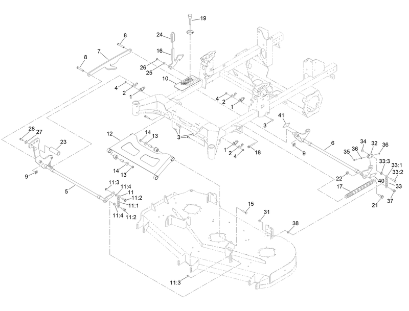 Deck Lift Assembly