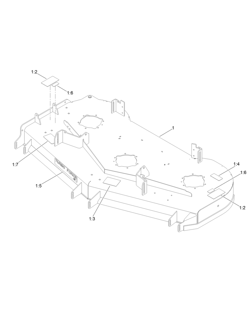Deck Decal Assembly No 147 7825