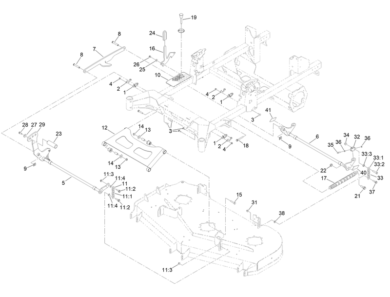 Deck Lift Assembly