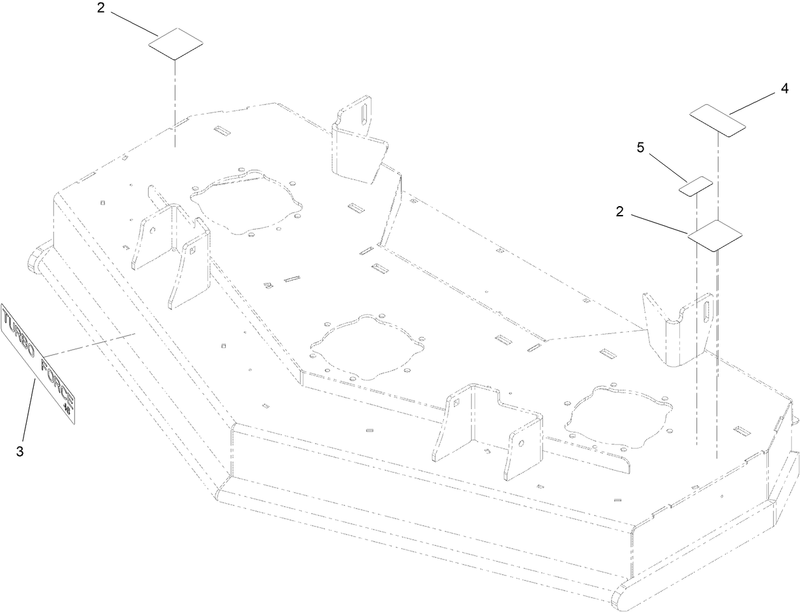 48 Inch Deck Assembly No 145 3431