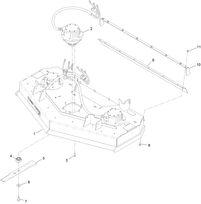 48 Inch Deck Assembly