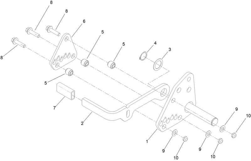 LH HOC Pivot Assembly
