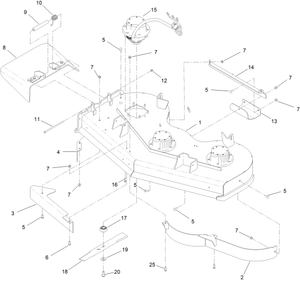 52 Inch Deck Assembly