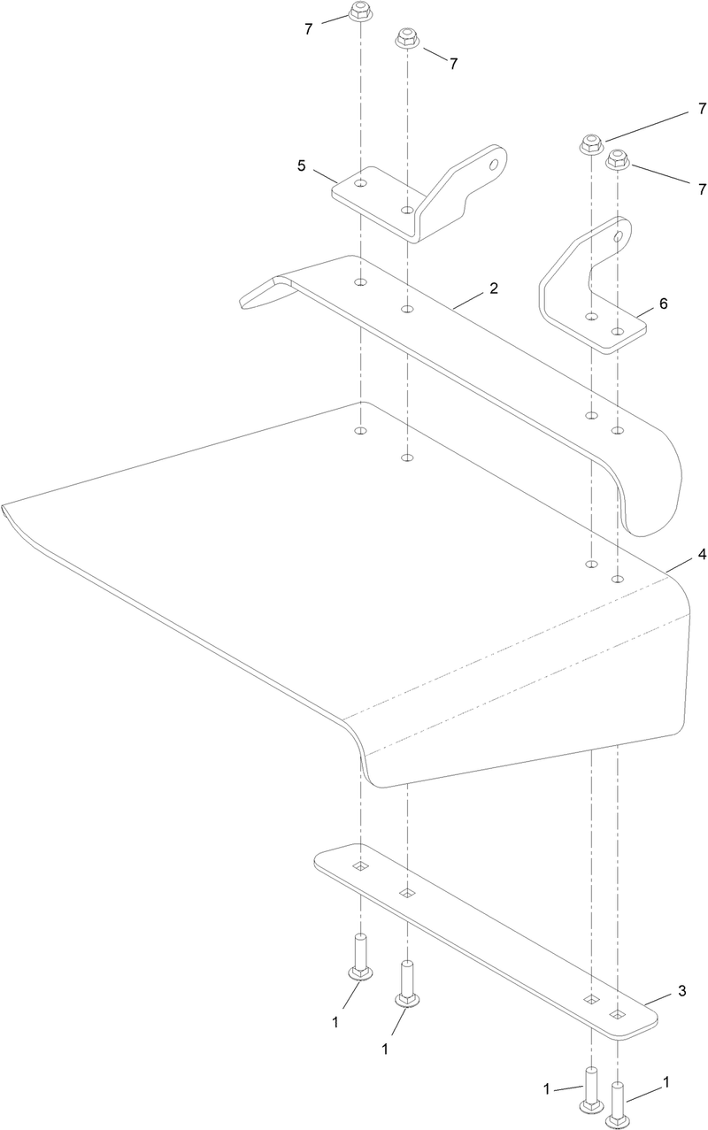 Deflector Assembly No 147 1642