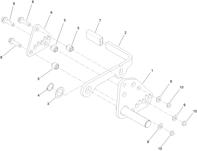 HOC Pivot Assembly No 144 1554