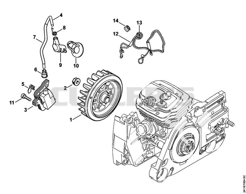 Ignition system, Wiring harness