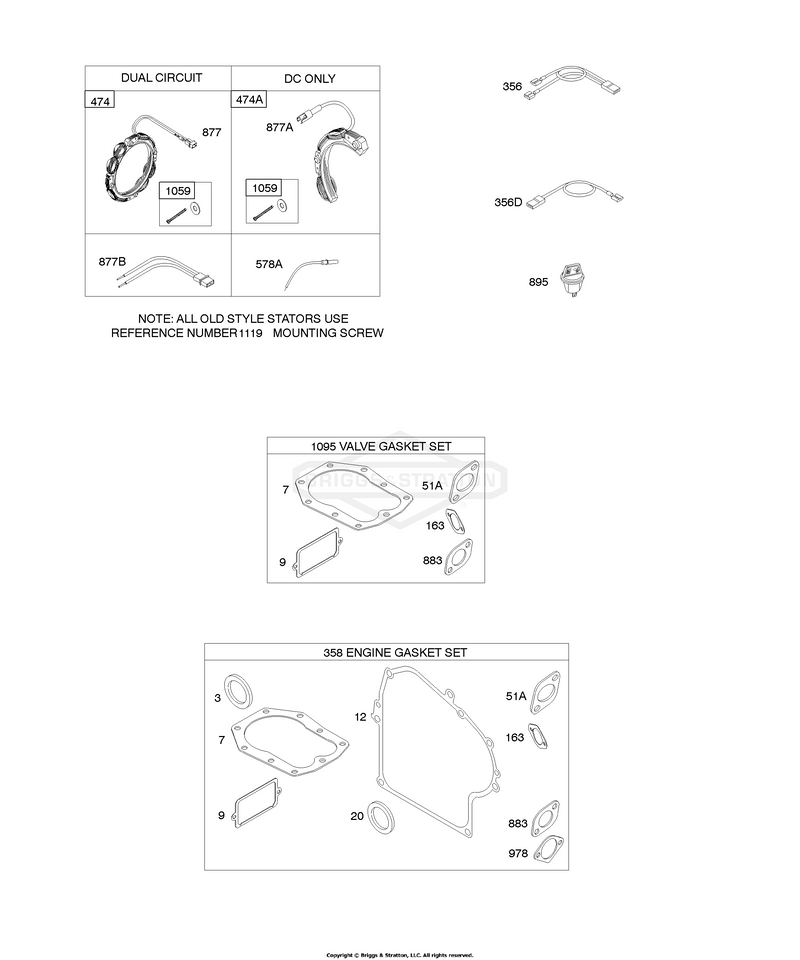 Alternators, Engine/Valve Gasket Sets