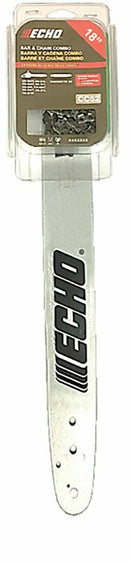 Echo 18" Bar and Chain Combo 18A0CD91PX. Includes: (1) 18A0CD3762C Guide bar and (1) 91PX62CQ Chain