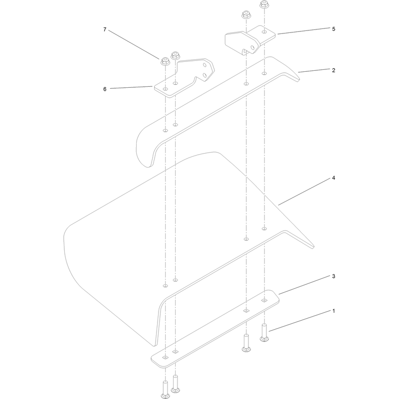 Deflector Assembly No 120-2451