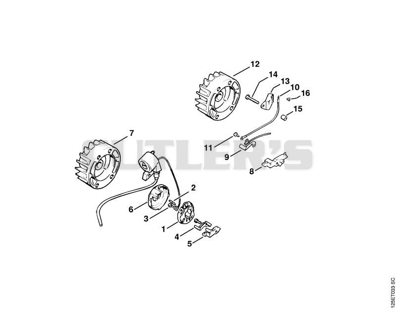 Ignition system (27.86), (25.84), (27.83)