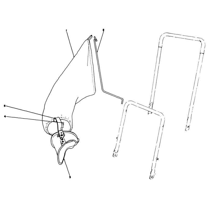 Grass Bagging Kit No 38-0050 Optional