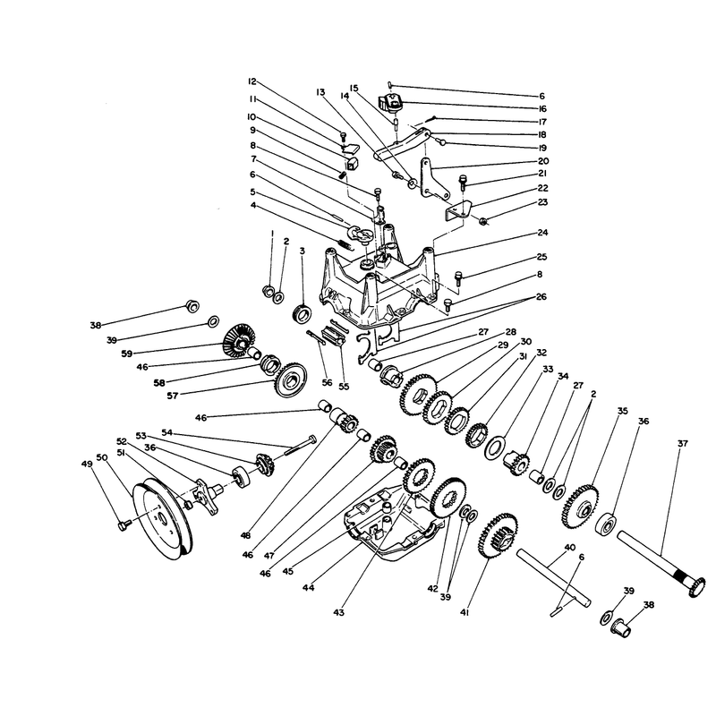 Transmission Assembly No. 66-8030