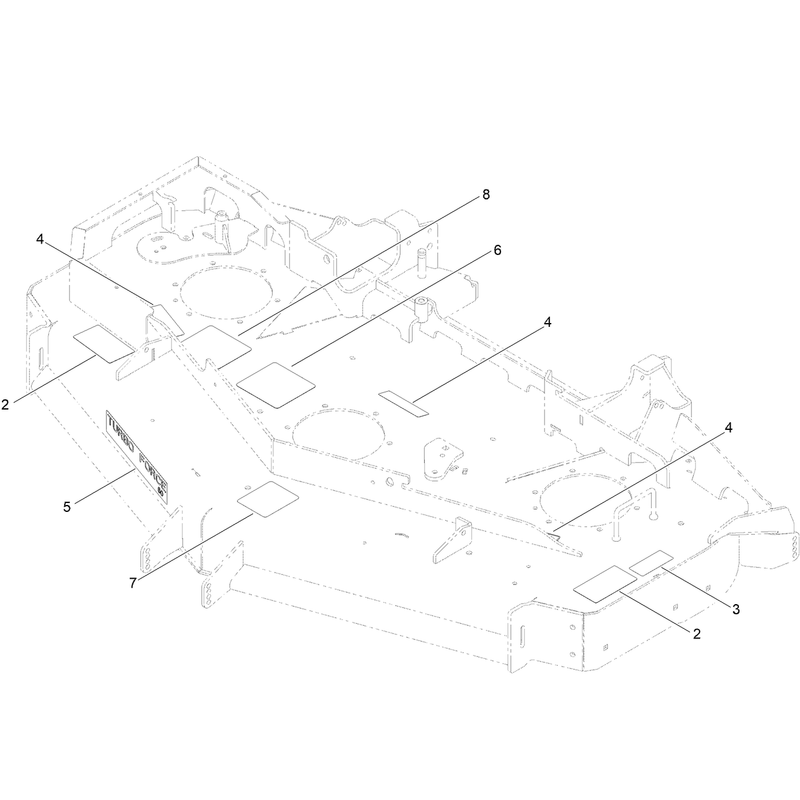 Deck Decal Assembly No. 139-8119