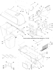 Toro 190-192-190 50 in. Triple Bagger Attachment (Serial #: 260000001 - 260999999) Parts Diagram