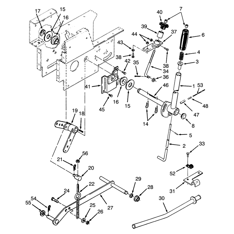 Manual Lift Linkage