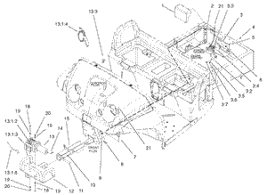 Toro 19053 Electric Winch Kit, Twister Utility Vehicle Attachment Parts Diagram