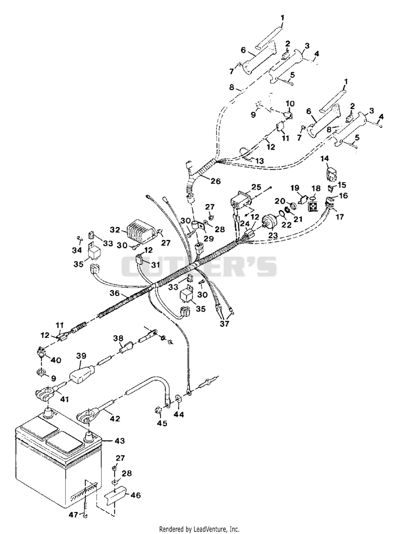 Electrical System - Electric Start Models