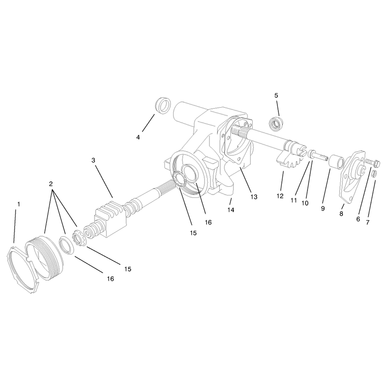 Steering Gear Assembly No 41-8820