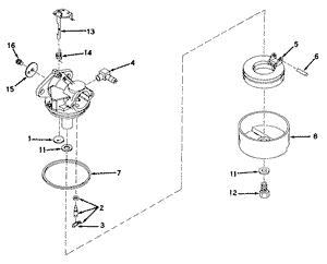 Carburetor No 631612