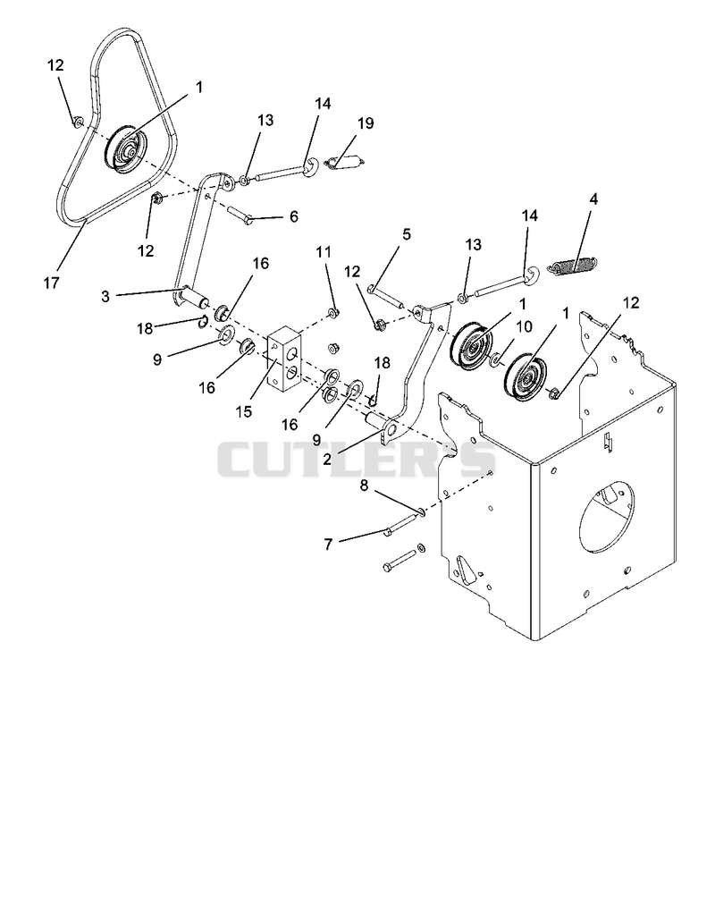 Idlers And Tensioner