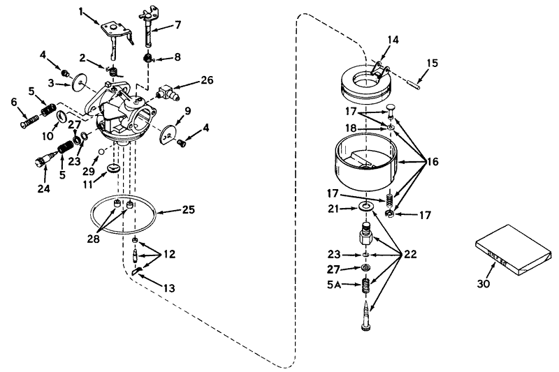 Carburetor No 631003a