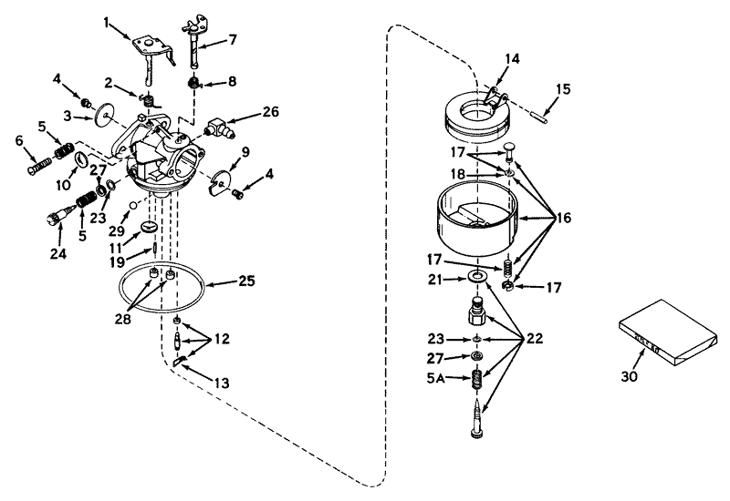 Carburetor No 631581