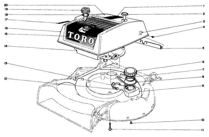 Engine Assembly Model No 19271