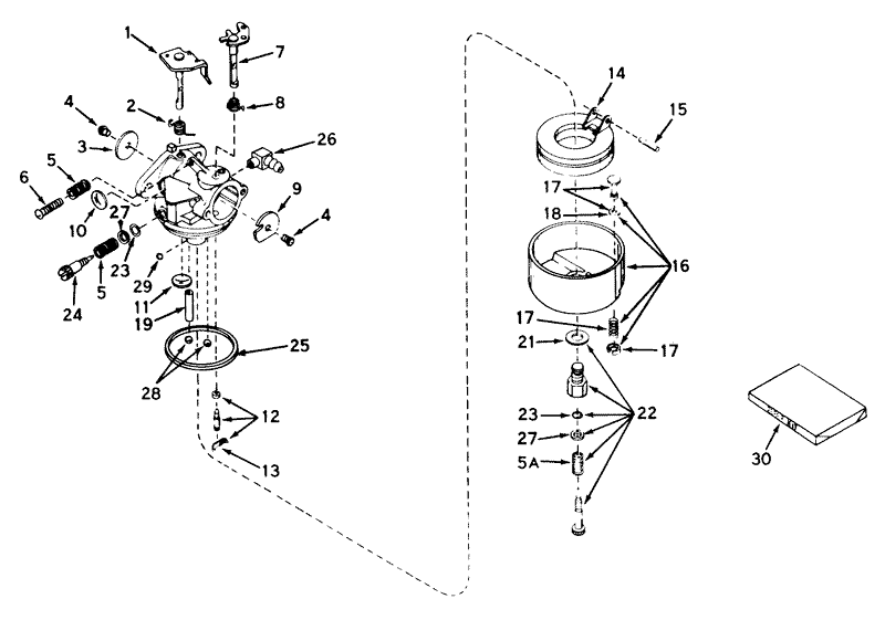 Carburetor No 631581