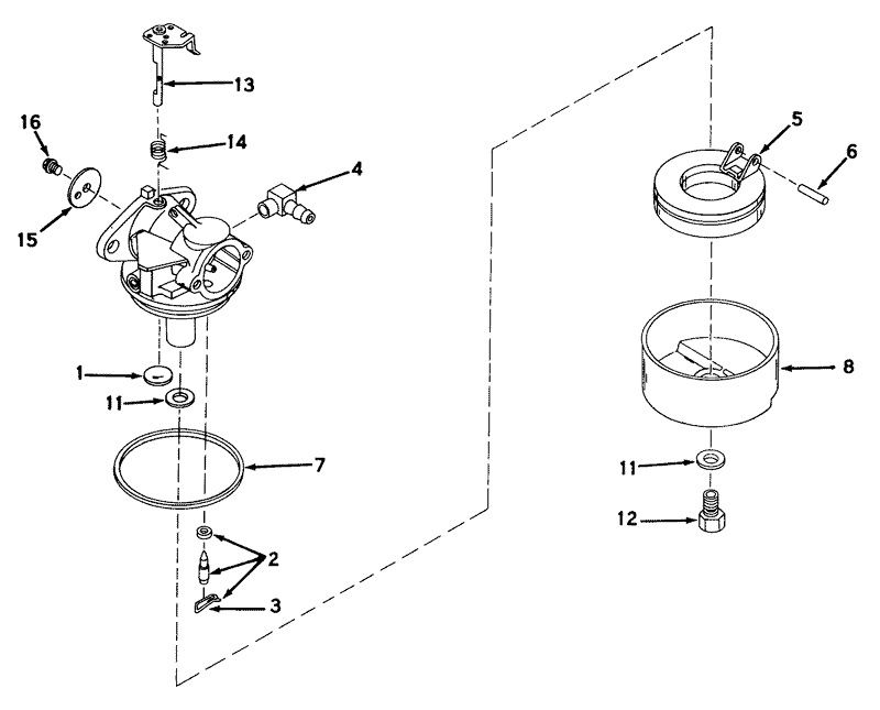 Carburetor No 631612