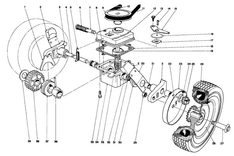 Gear Box Assembly Model 19273