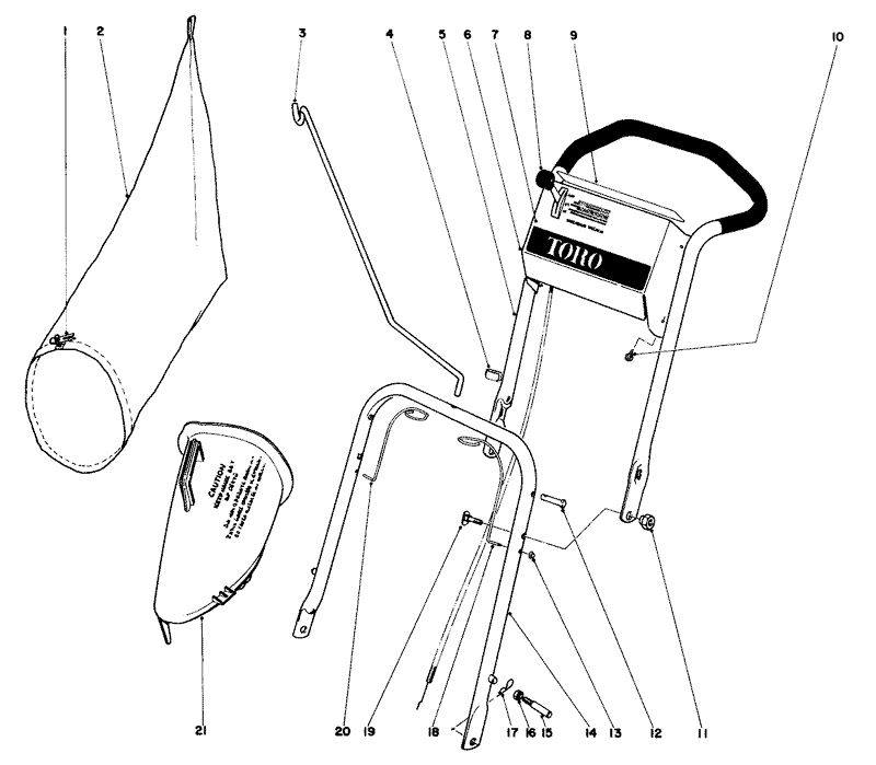 Handle Assembly Model 19173