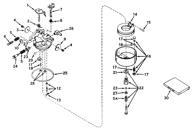 Carburetor No 631585