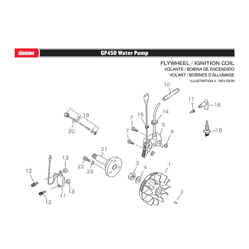 FLYWHEEL / IGNITION COIL