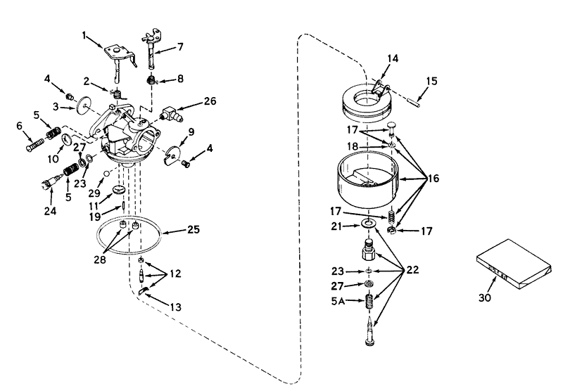 Carburetor No 631581