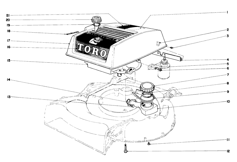 Engine Assembly Model No 19472