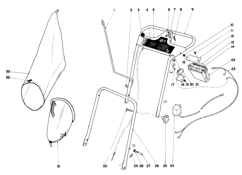 Handle Assembly Model No 19472