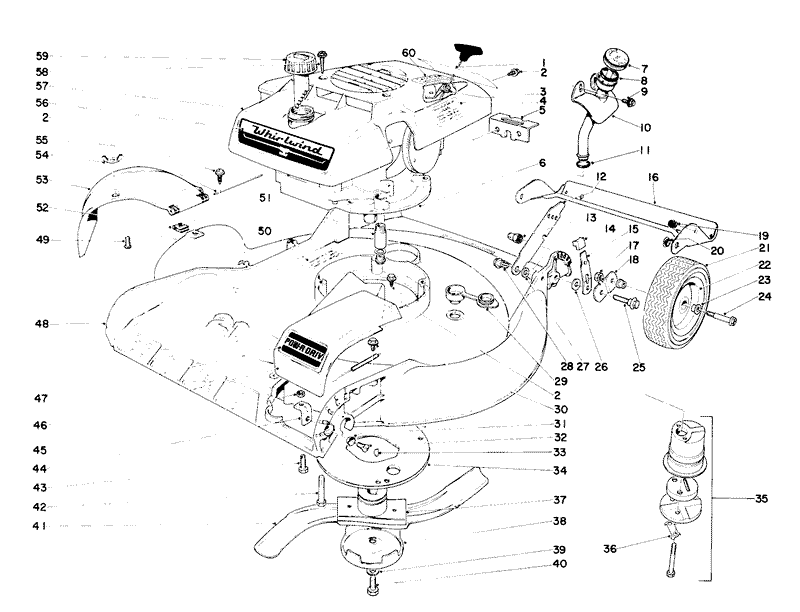 Housing Assembly Model No 20600